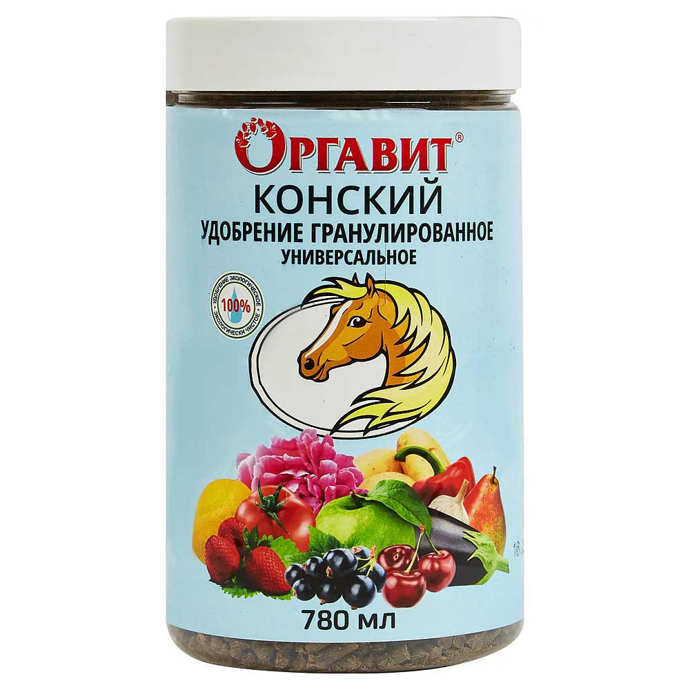 Купить Удобрение "Конский" Оргавит 780мл в интернет магазине РУТРУМ по ...
